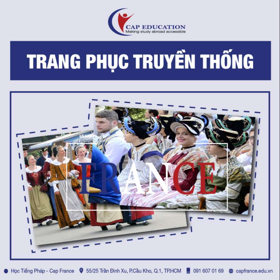 Hình ảnh minh họa Trang Phục Truyền Thống Của Pháp