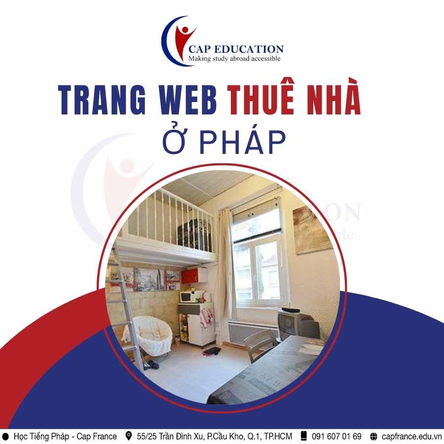 Hình ảnh minh họa Trang Web Thuê Nhà Ở Pháp