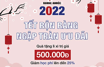 Hình ảnh Chương Trình Khuyến Mãi Khóa Tiếng Pháp Tại CAP 2022