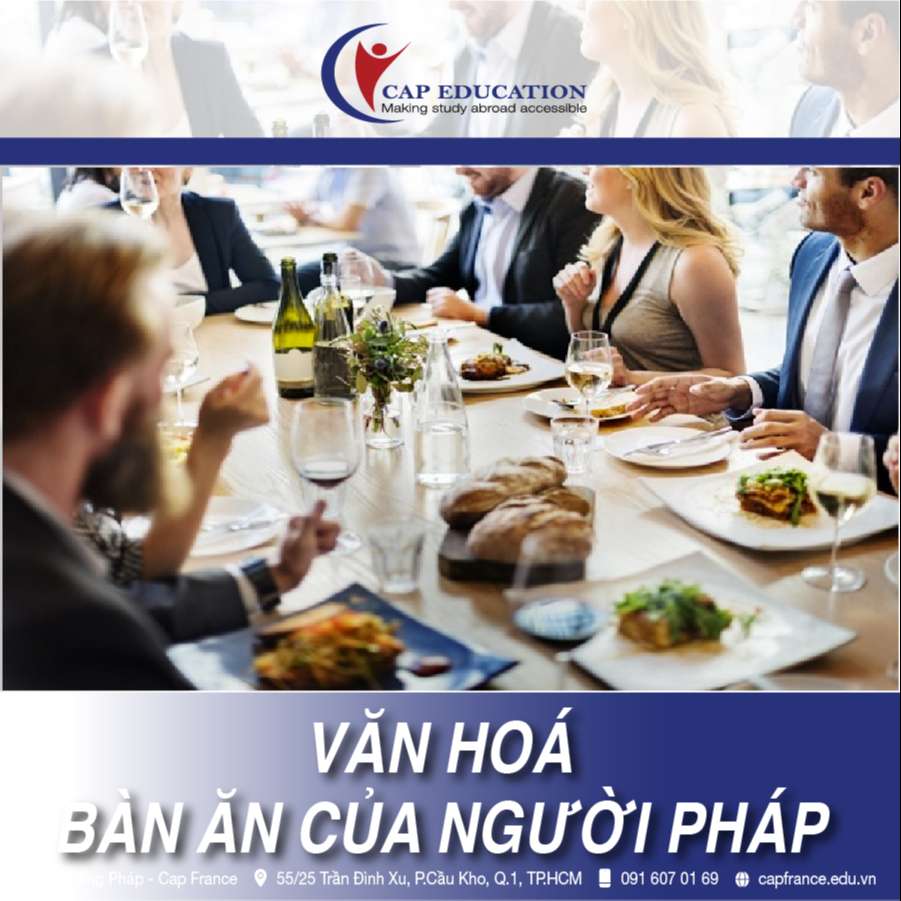 Hình ảnh minh họa Văn Hóa Trên Bàn Ăn Của Người Pháp