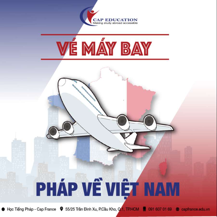 Hình ảnh minh họa Vé Máy Bay Pháp Về Việt Nam