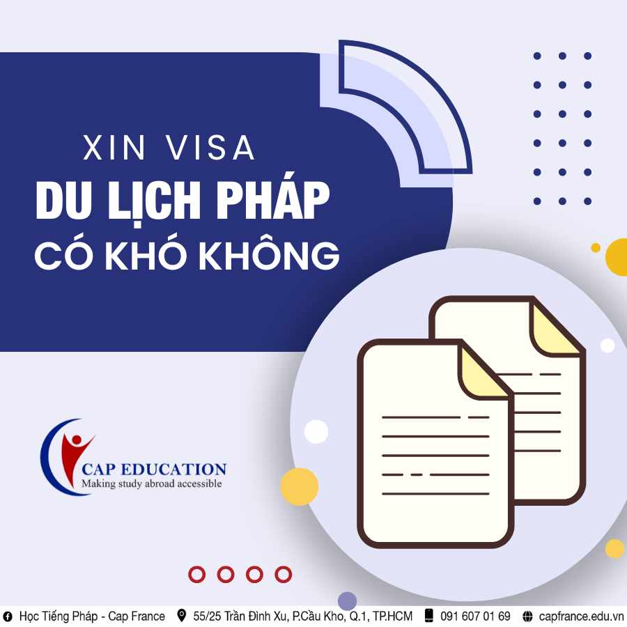 Hình ảnh minh họa Xin Visa Đi Du Lịch Pháp Có Khó Không