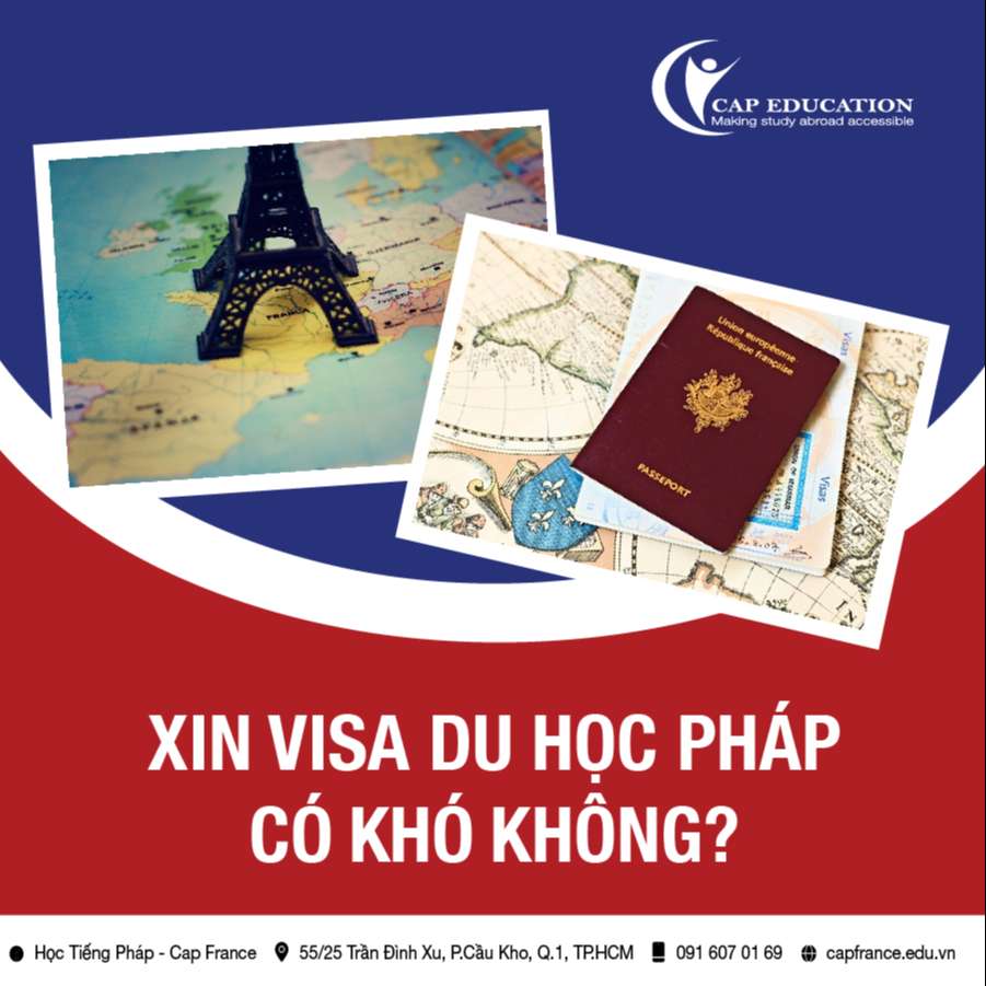 Hình ảnh minh họa Xin Visa Du Học Pháp Có Khó Không