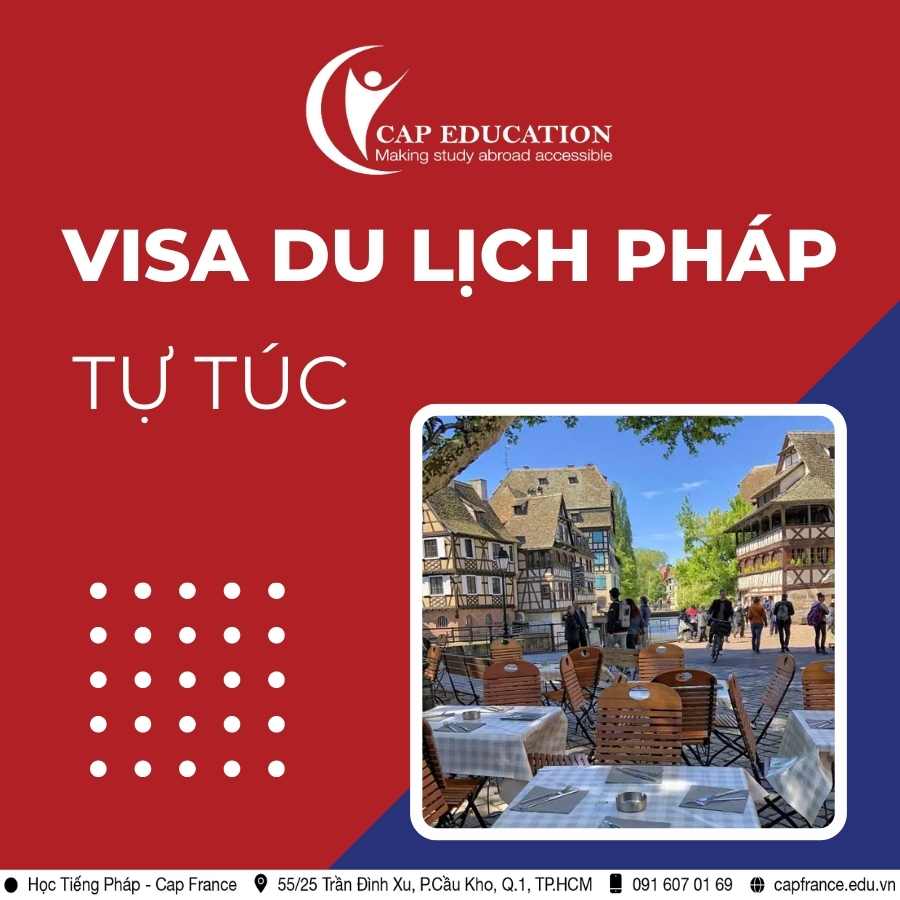Hình ảnh minh họa Xin Visa Du Lịch Pháp Tự Túc