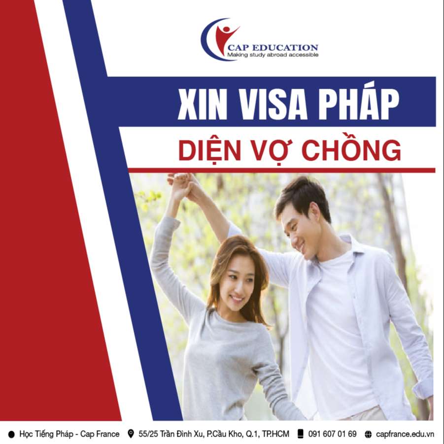 Hình ảnh minh họa Xin Visa Pháp Diện Vợ Chồng