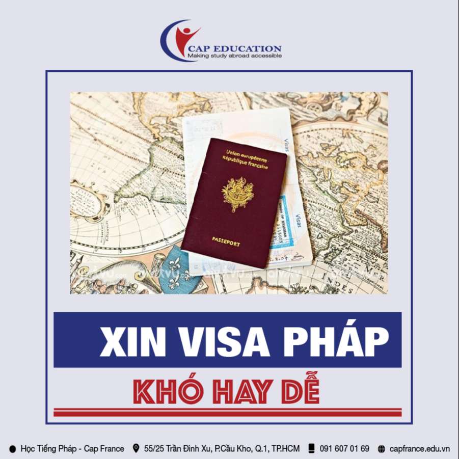 Hình ảnh minh họa Xin Visa Pháp Khó Hay Dễ