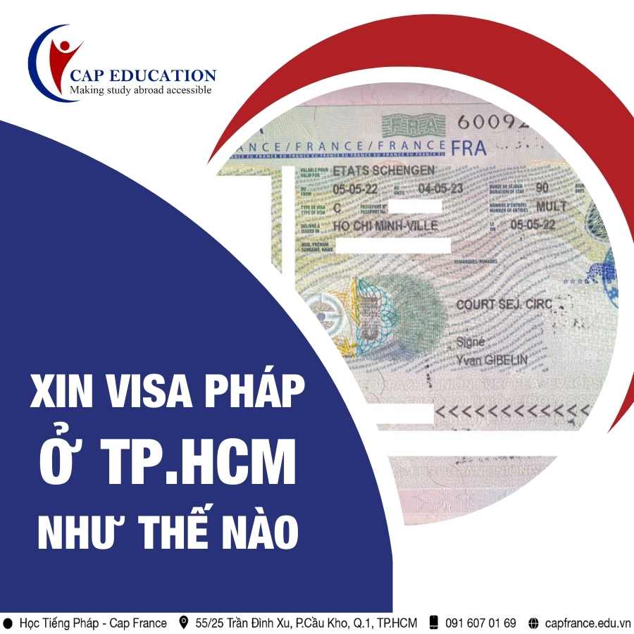 Hình ảnh minh họa Xin Visa Pháp Tại TP. HCM Như Thế Nào