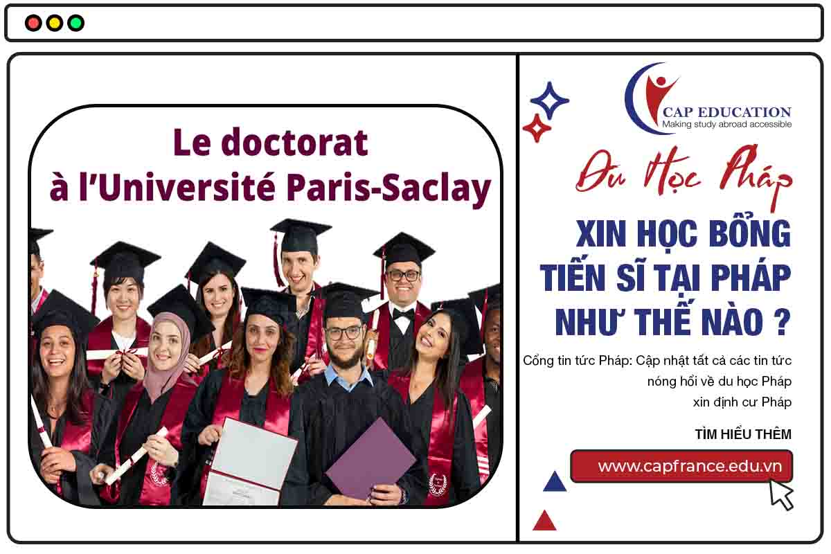 Hình ảnh minh họa Xin Học Bổng Tiến Sỹ Ở Pháp Như Thế Nào ?