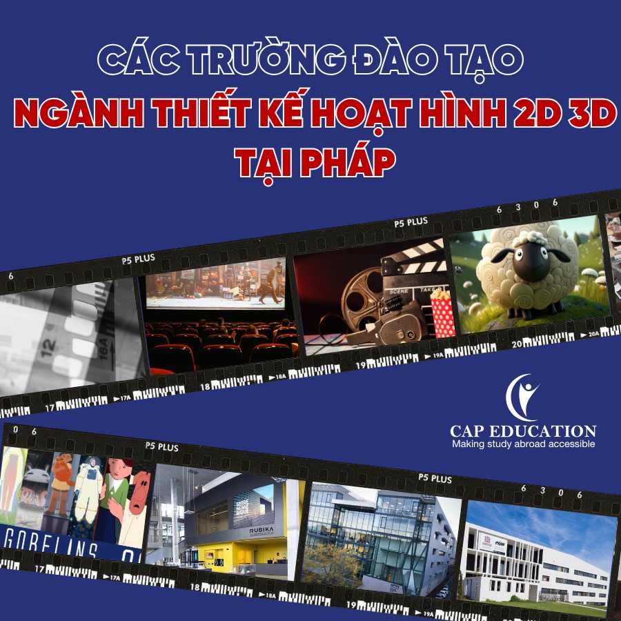 Hình ảnh minh họa Các Trường Đào Tạo Ngành Thiết Kế Hoạt Hình 2D 3D Tại Pháp
