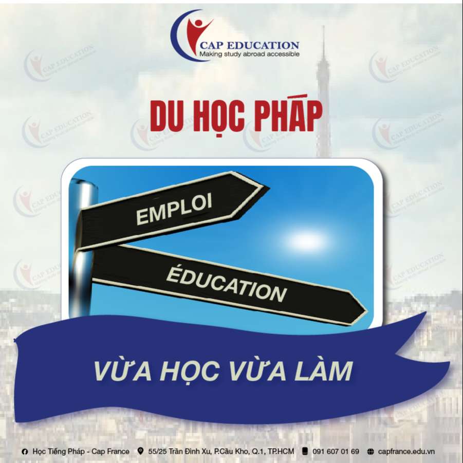 Hình ảnh minh họa Du Học Pháp Vừa Học Vừa Làm