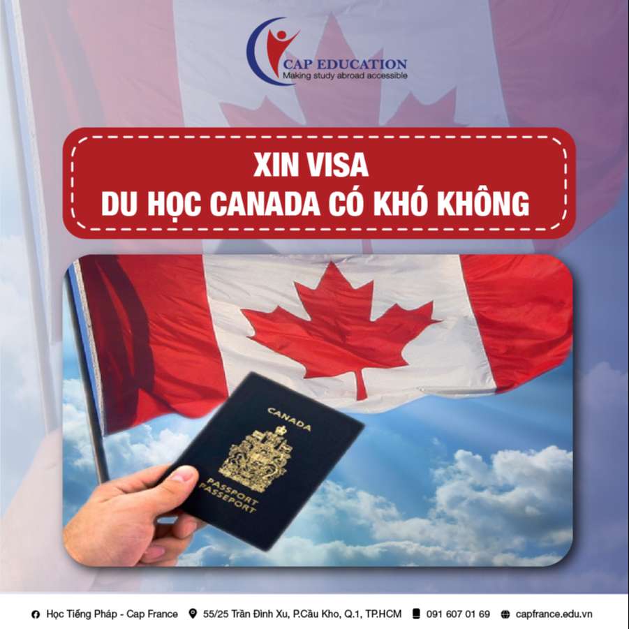 Hình ảnh minh họa Xin Visa Du Học Canada Có Khó Không