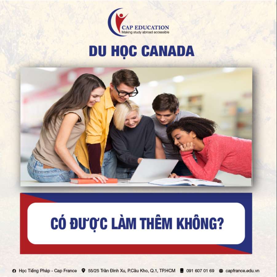 Hình ảnh minh họa Du Học Canada Có Được Làm Thêm Không