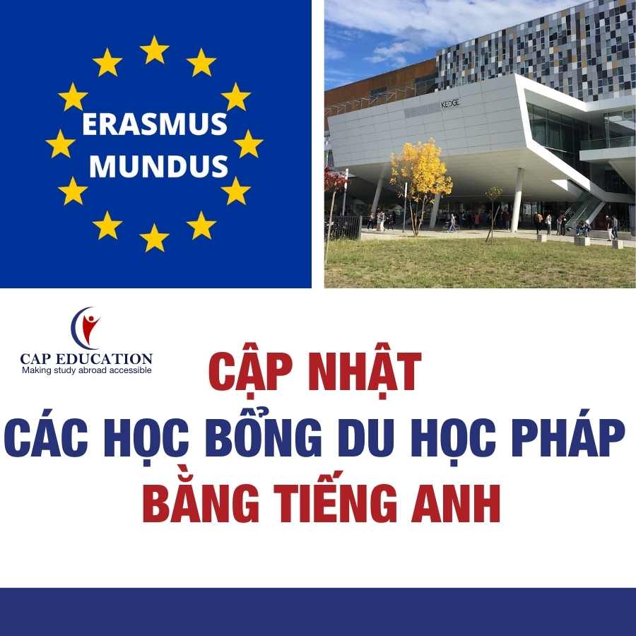 Hình ảnh minh họa Cập Nhật Các Học Bổng Du Học Pháp Bằng Tiếng Anh