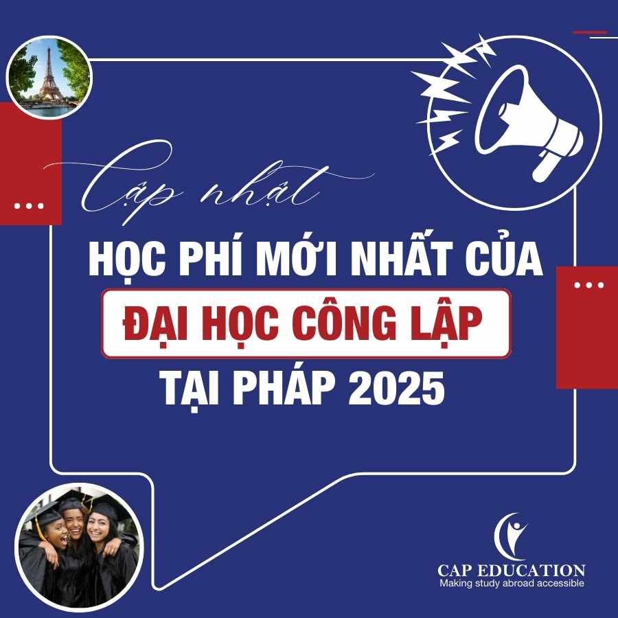 Hình ảnh minh họa Cập Nhật Học Phí Mới Nhất Của Đại Học Công Lập Tại Pháp 2025