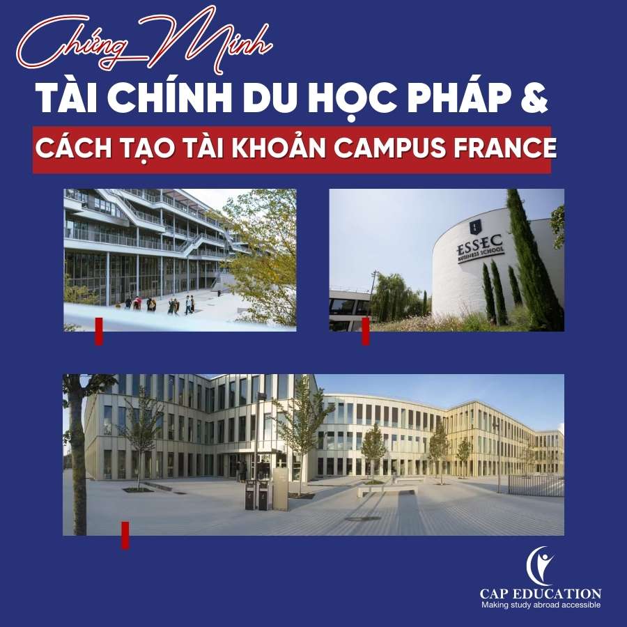 Hình ảnh minh họa Chứng Minh Tài Chính Du Học Pháp Và Cách Tạo CampusFrance