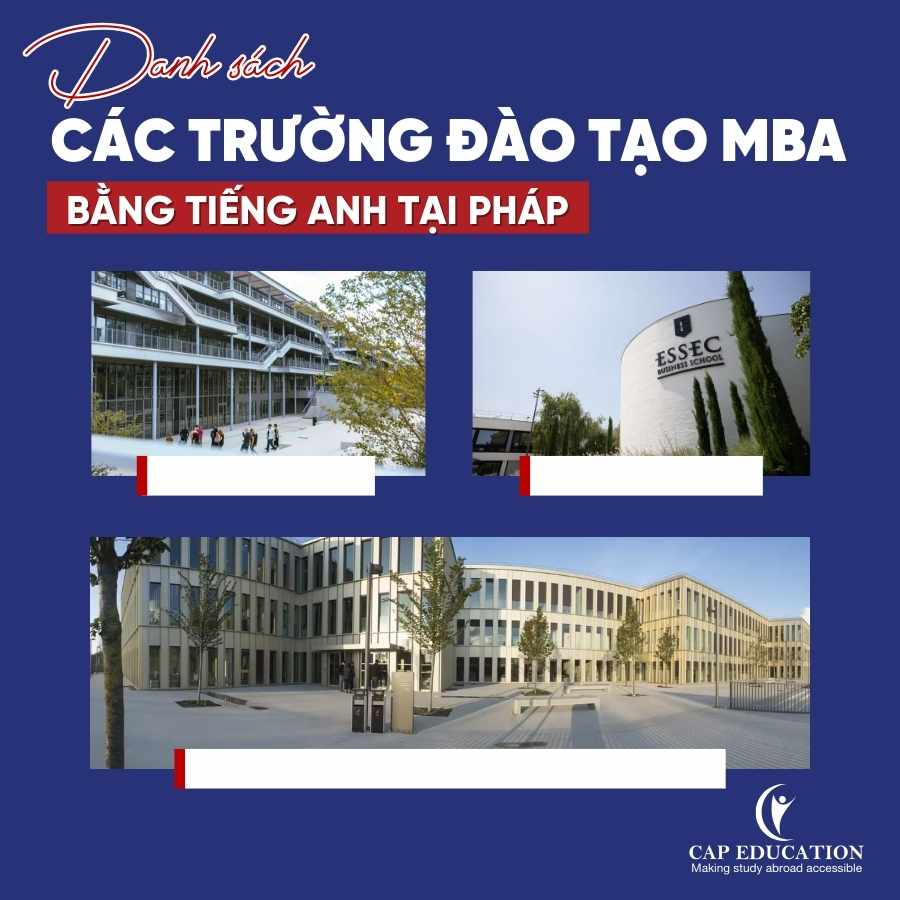 Hình ảnh minh họa Danh Sách Các Trường Đào Tạo MBA Bằng Tiếng Anh Tại Pháp