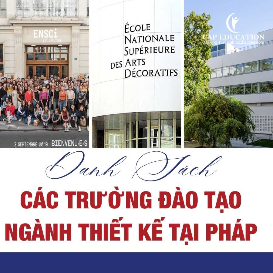 Hình ảnh minh họa Danh Sách Các Trường Đào Tạo Ngành Thiết Kế Tại Pháp