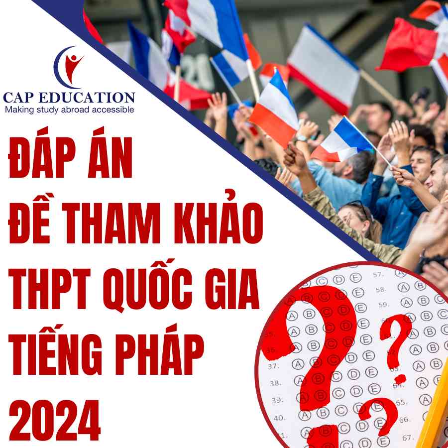 Đáp Án Đề Tham Khảo THPT Quốc Gia Tiếng Pháp 2024