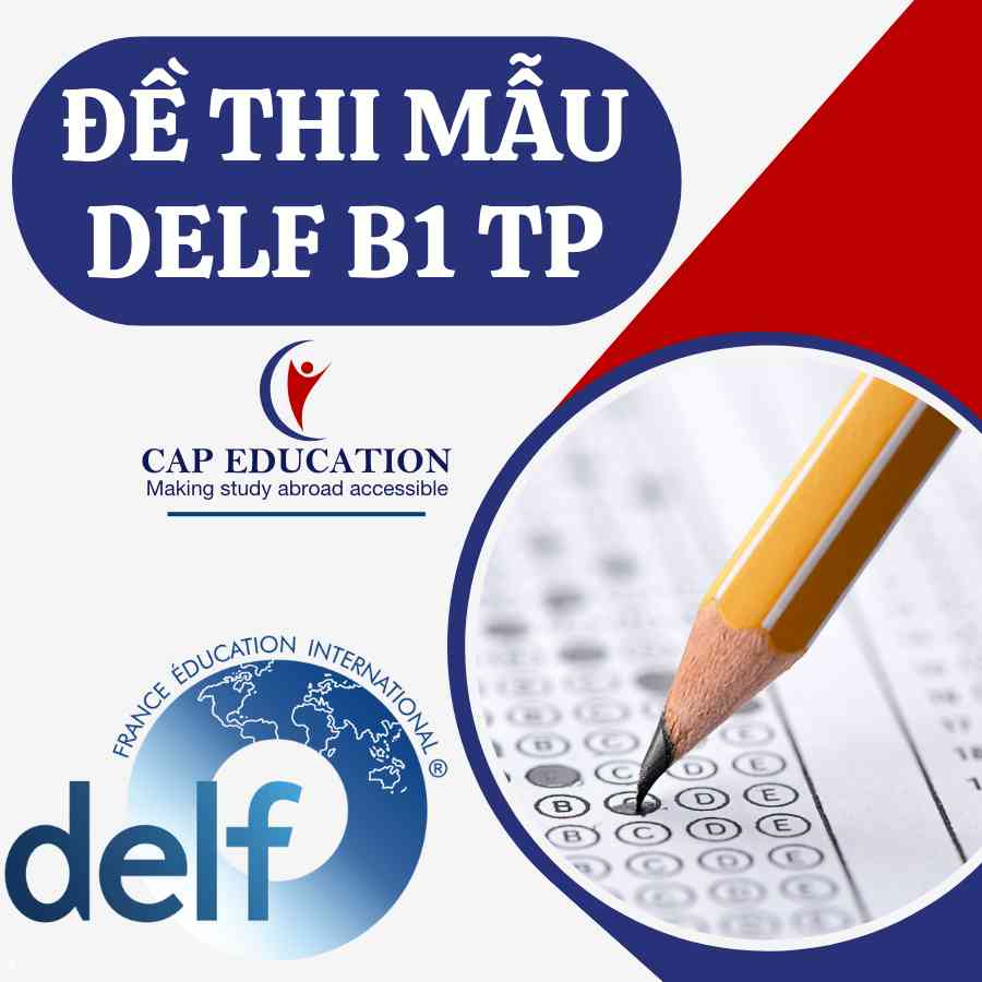 Đề Thi Mẫu DELF B1 TP