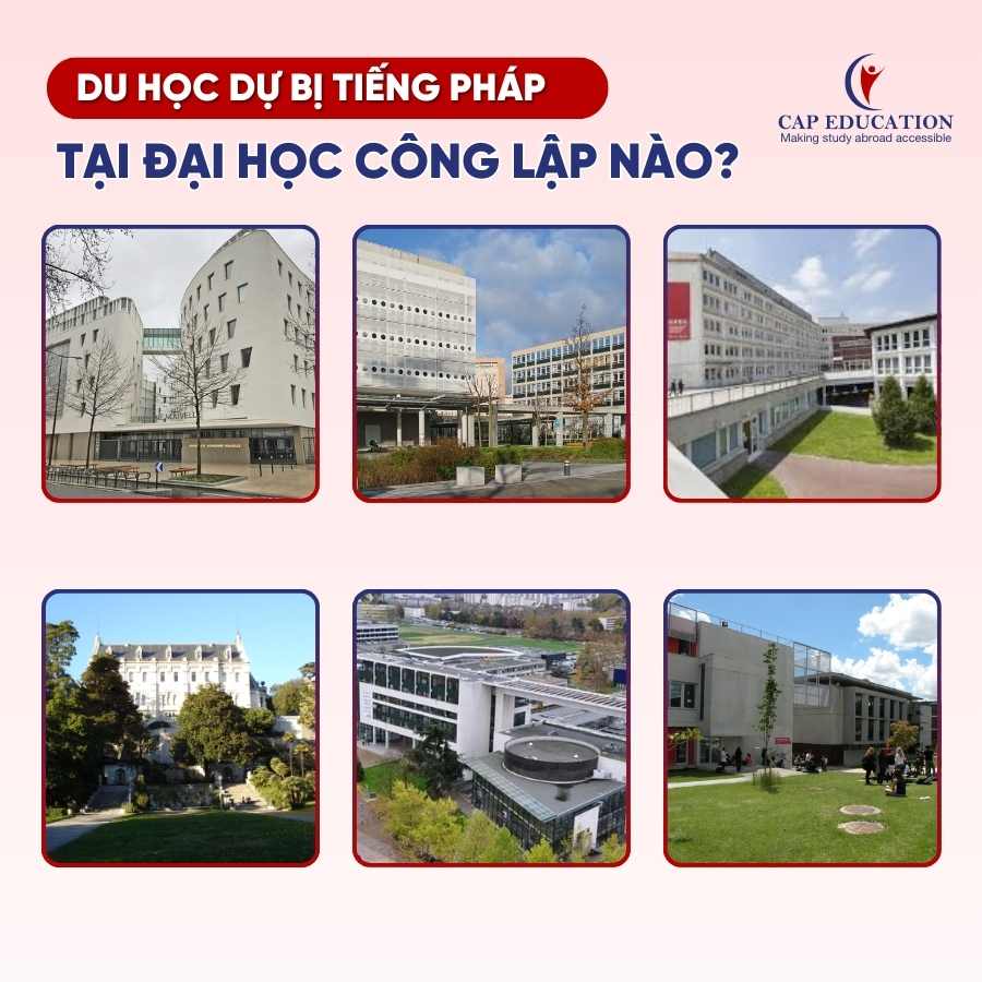 Hình ảnh minh họa Du Học Dự Bị Tiếng Pháp Tại Đại Học Công Lập Nào