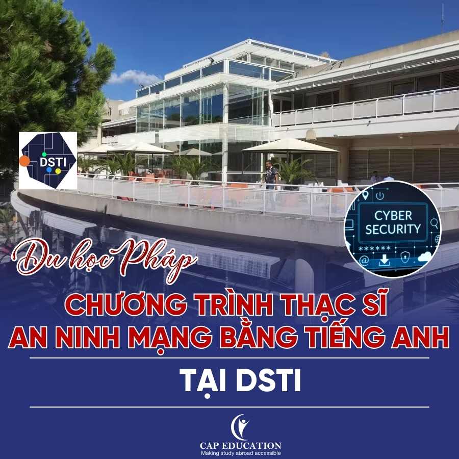Hình ảnh minh họa Du Học Pháp Chương Trình Thạc sĩ An Ninh Mạng Bằng Tiếng Anh Tại DSTI