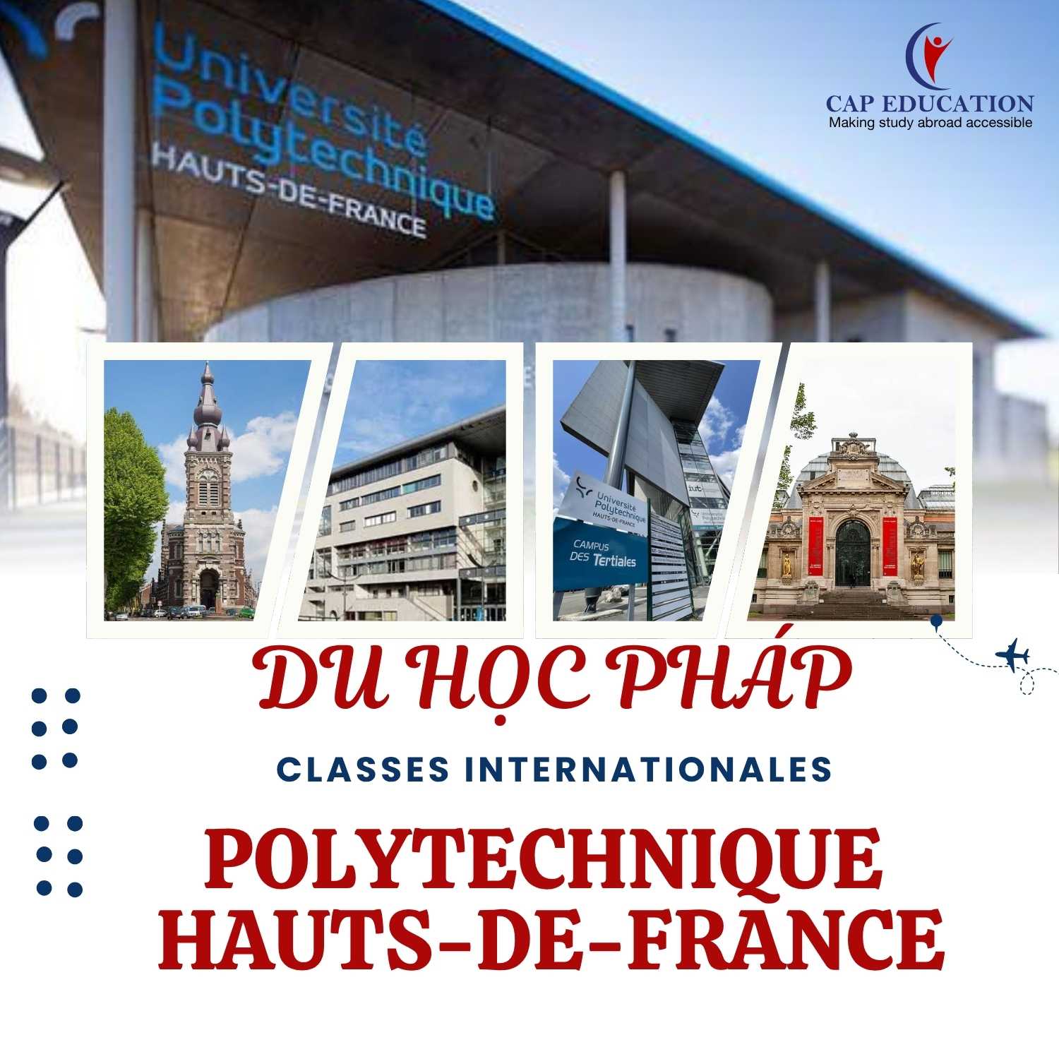 Hình ảnh minh họa Du Học Pháp Dự Bị Đại Học Classes Internationales Tại Đại Học Polytechnique Hauts-De-France