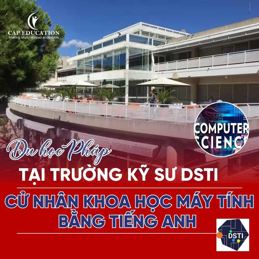 Hình ảnh minh họa Du Học Pháp Cử Nhân Khoa Học Máy Tính Bằng Tiếng Anh Tại Trường Kỹ Sư DSTI