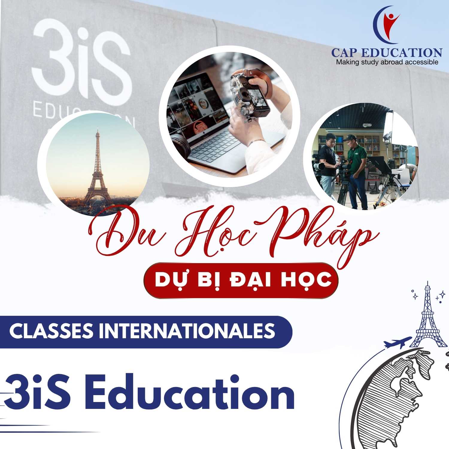 Hình ảnh minh họa Du Học Pháp Dự Bị Đại Học Classes Internationales Tại 3iS Education