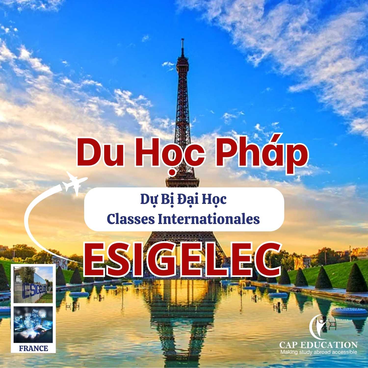 Hình ảnh minh họa Du Học Pháp Dự Bị Đại Học Classes Internationales Tại ESIGELEC
