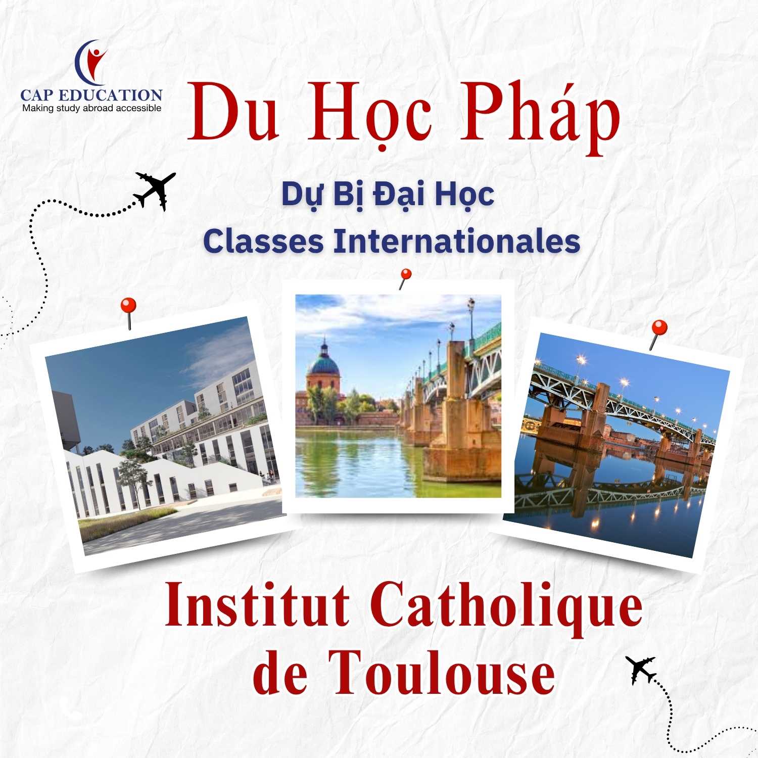 Hình ảnh minh họa Du Học Pháp Dự Bị Đại Học Classes Internationales Tại Institut Catholique De Toulouse