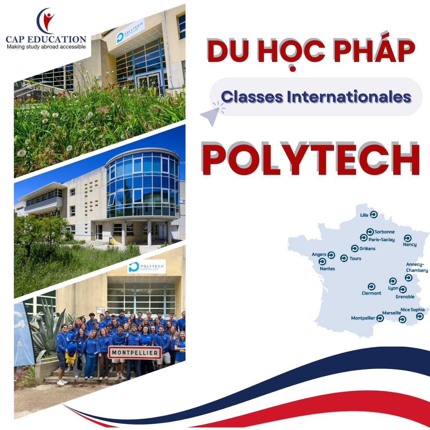 Hình ảnh minh họa Du Học Pháp Dự Bị Đại Học Classes Internationales Tại Polytech