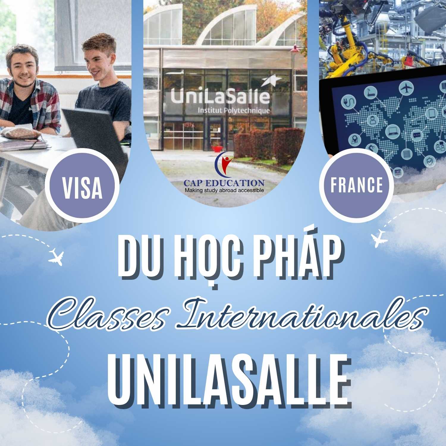 Hình ảnh minh họa Du Học Pháp Dự Bị Đại Học Classes Internationales Tại UniLaSalle