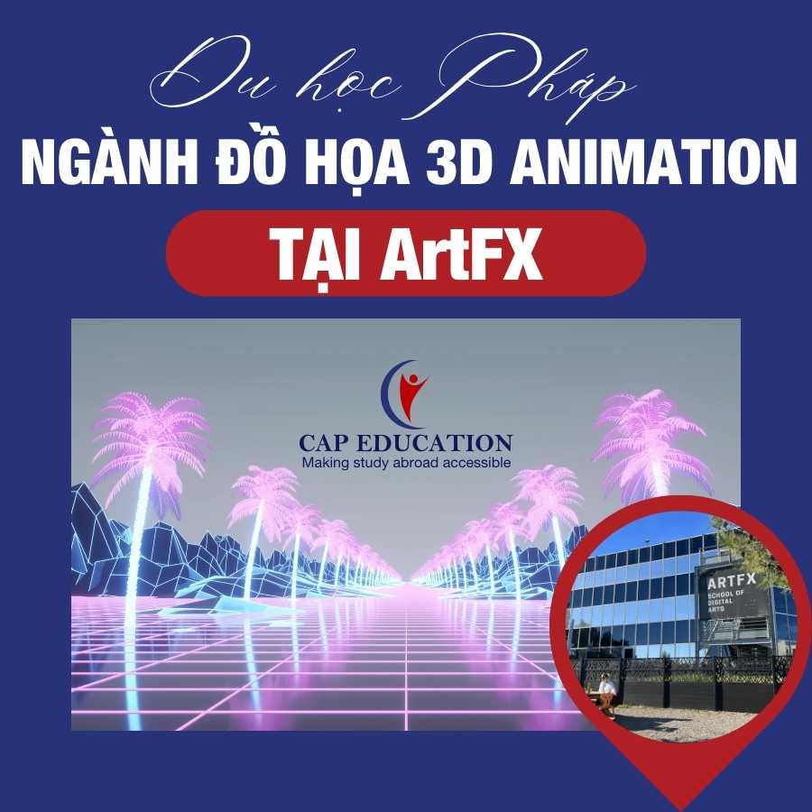 Hình ảnh minh họa Du Học Pháp Ngành Đồ Họa 3D Animation Tại ArtFX