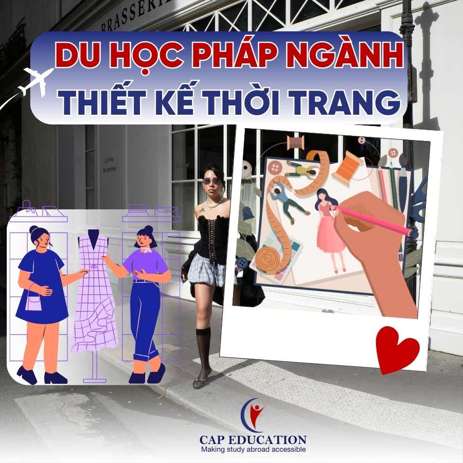 Hình ảnh minh họa Du Học Pháp Ngành Thiết Kế Thời Trang