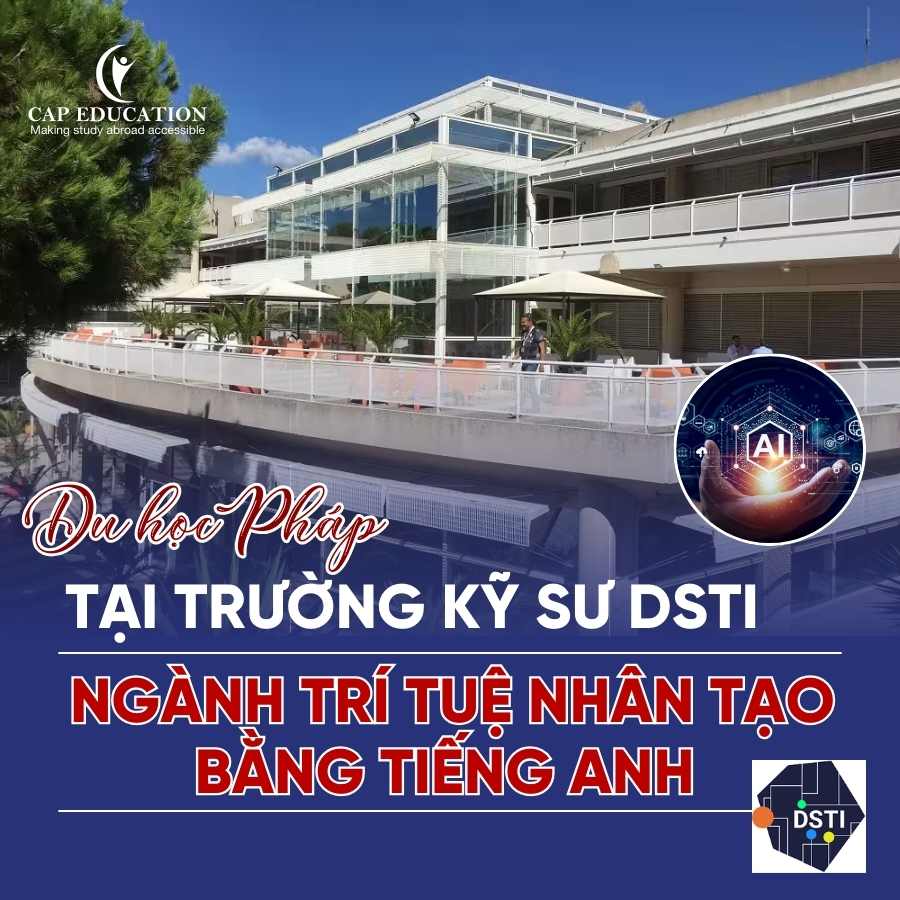 Hình ảnh minh họa Du Học Pháp Ngành Trí Tuệ Nhân Tạo Bằng Tiếng Anh Tại Trường Kỹ Sư DSTI