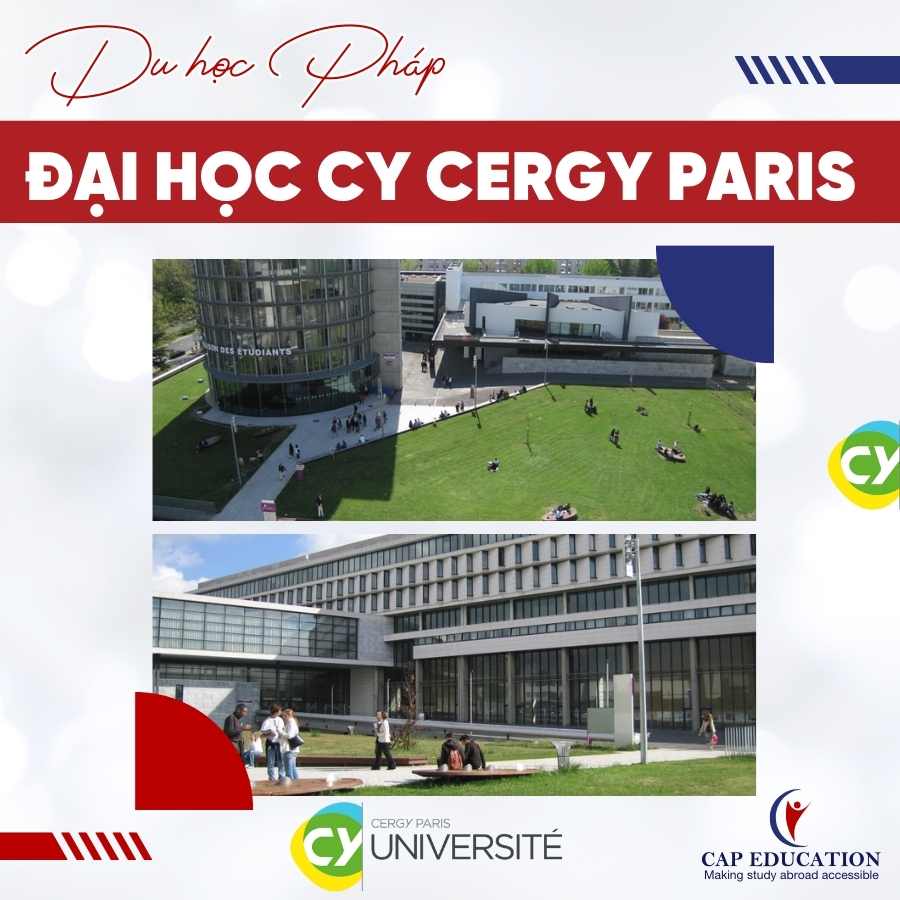 Hình ảnh minh họa Du Học Pháp Trường Đại Học CY Cergy Paris