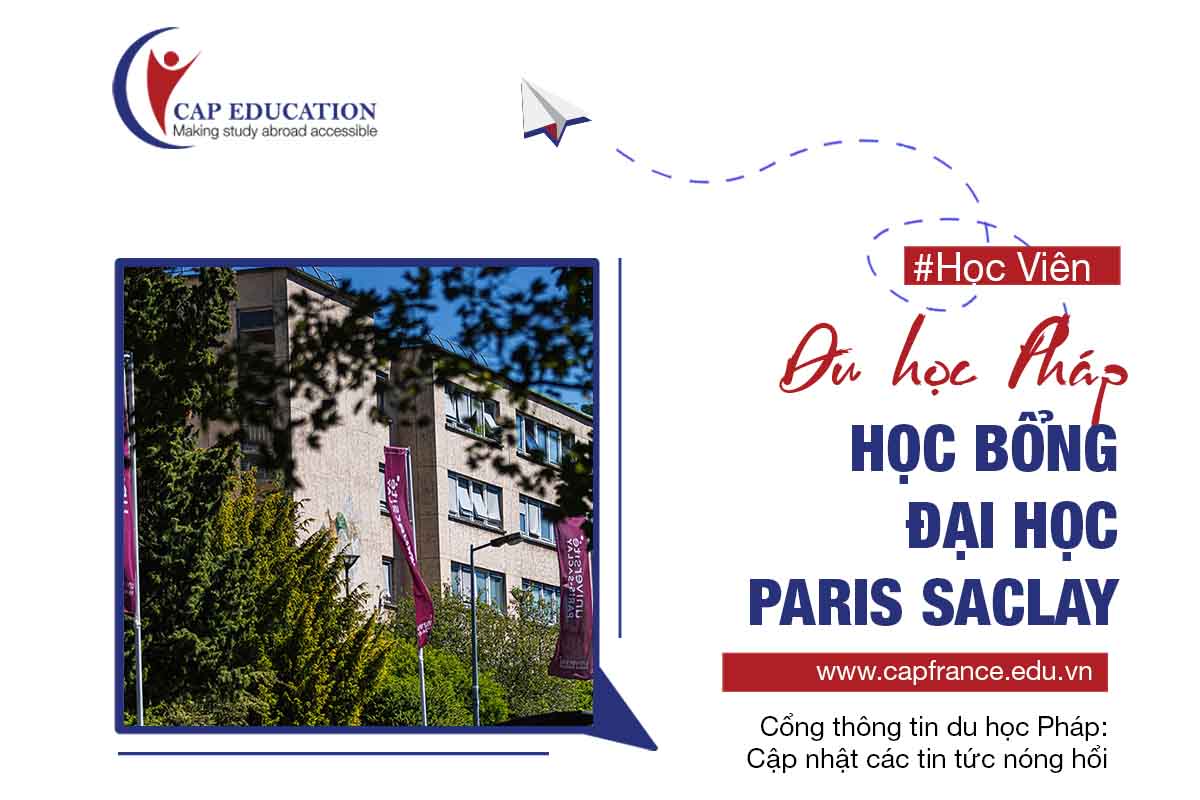 Hình ảnh minh họa Học Bổng Paris Saclay Du Học Pháp