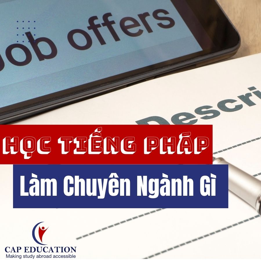 Học Tiếng Pháp Làm Chuyên Ngành Gì