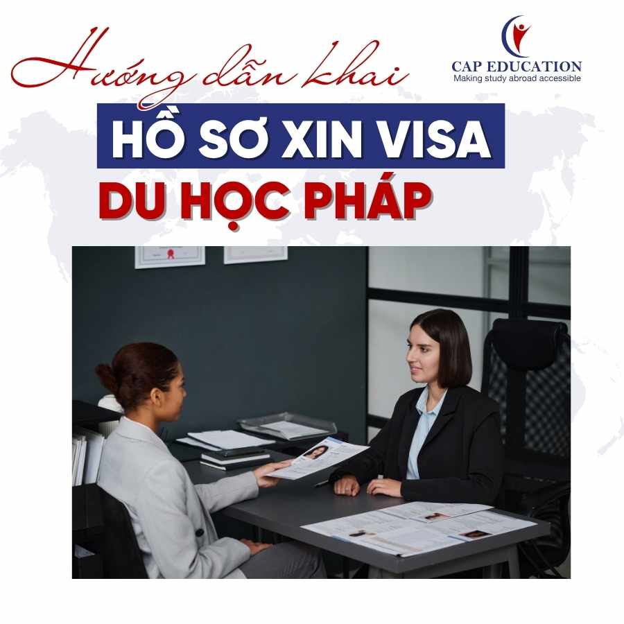 Hình ảnh minh họa Hướng Dẫn Khai Hồ Sơ Xin Visa Du Học Pháp
