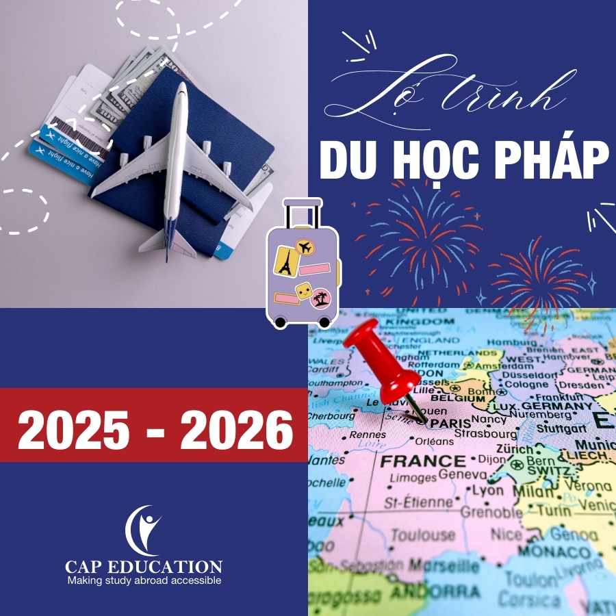 Hình ảnh minh họa Lộ Trình Du Học Pháp 2025 2026