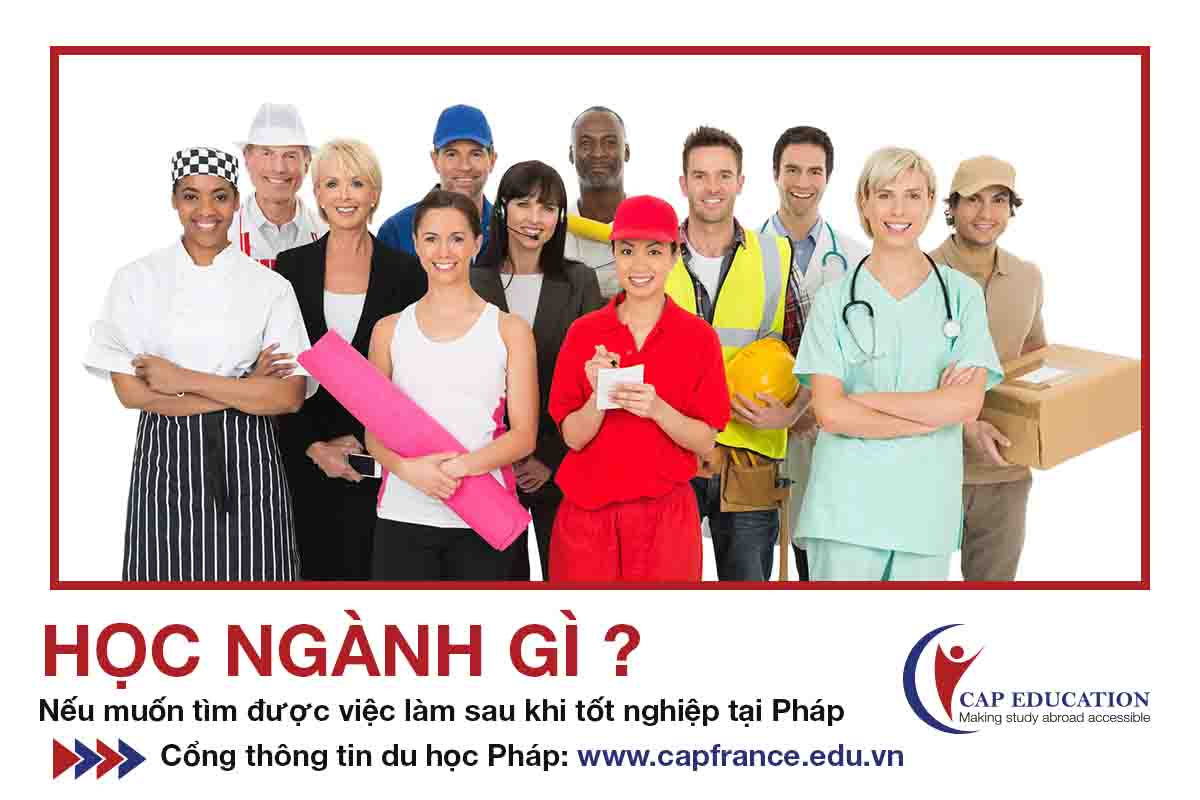 Hình ảnh minh họa Muốn Xin Được Việc Làm Tại Pháp Nên Học Ngành Gì