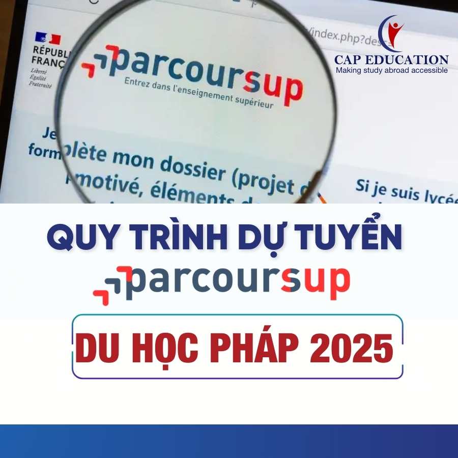 Hình ảnh minh họa Quy Trình Dự Tuyển Parcoursup Du Học Pháp 2025