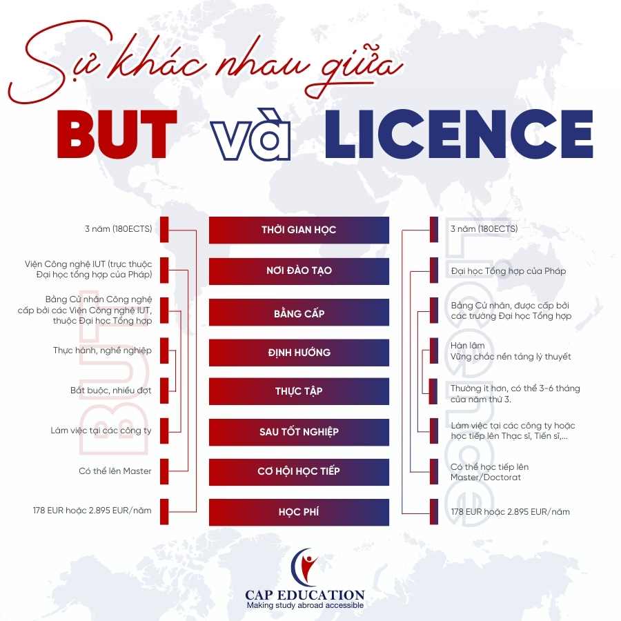 Hình ảnh minh họa Sự Khác Nhau Giữa Chương Trình Cử Nhân BUT Và Licence