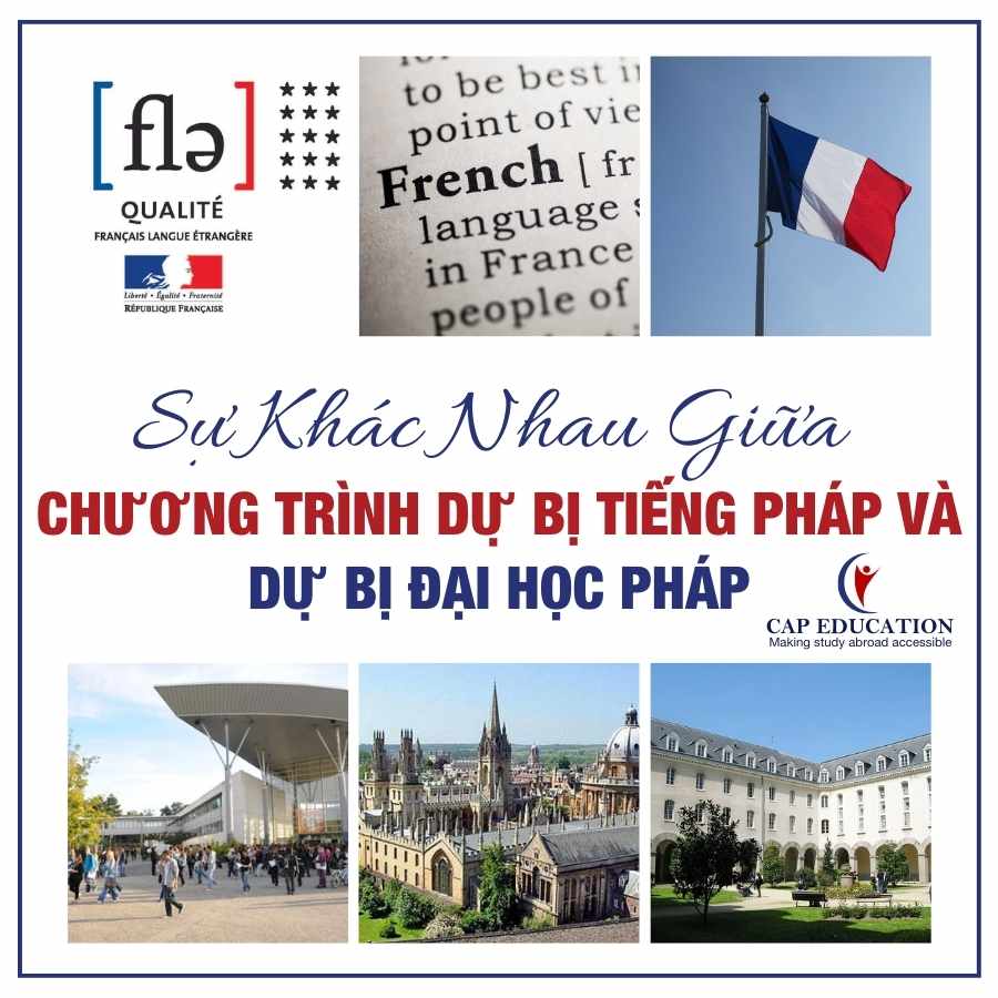 Hình ảnh minh họa Sự Khác Nhau Giữa Chương Trình Dự Bị Tiếng Pháp Và Dự Bị Đại Học Pháp