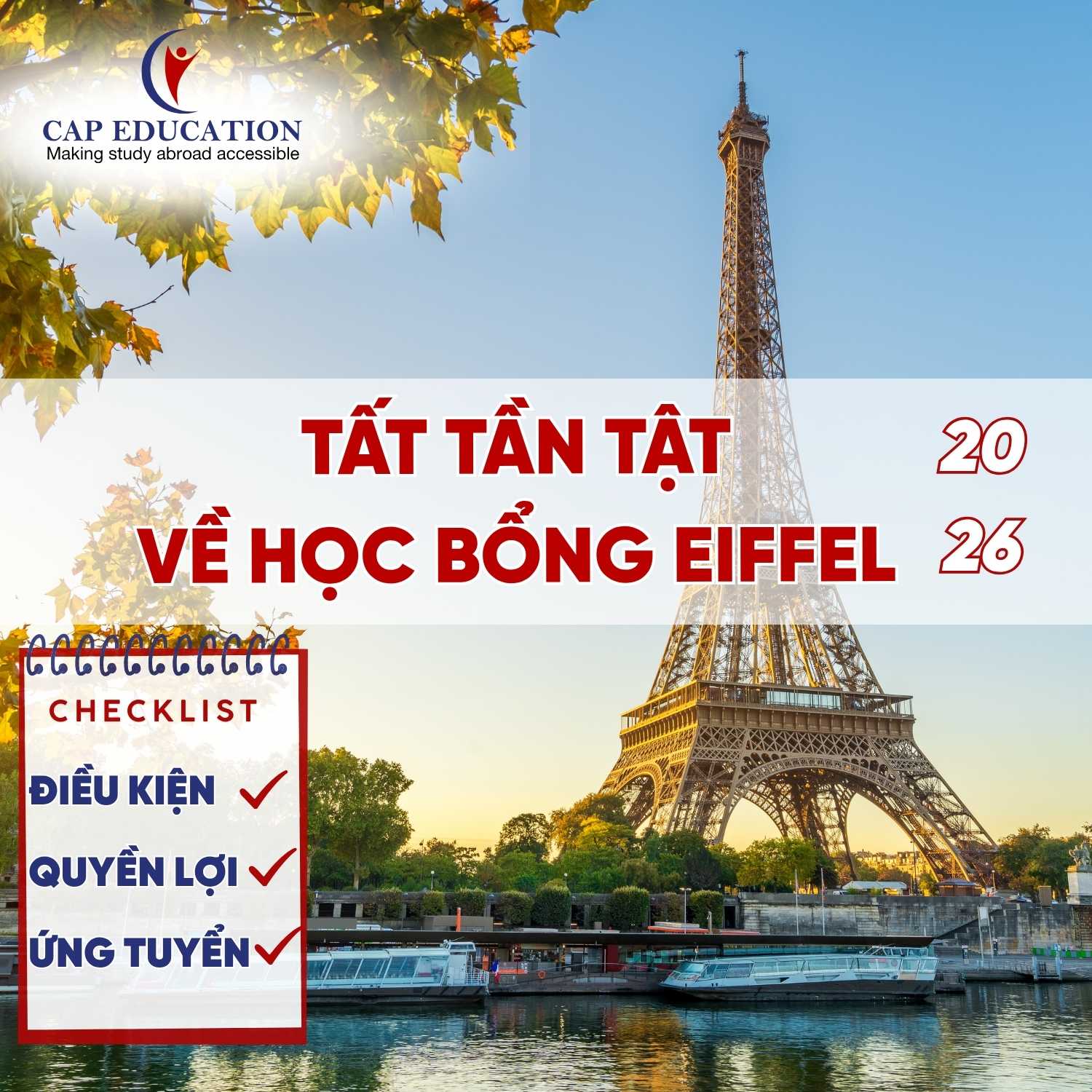 Hình ảnh minh họa Tất Tần Tật Về Học Bổng Eiffel 2026 Điều Kiện Quyền Lợi Và Cách Ứng Tuyển