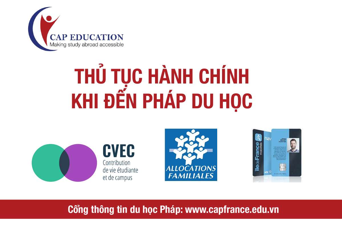Hình ảnh minh họa Thủ Tục Hành Chính Cần Làm Khi Đến Pháp Du Học