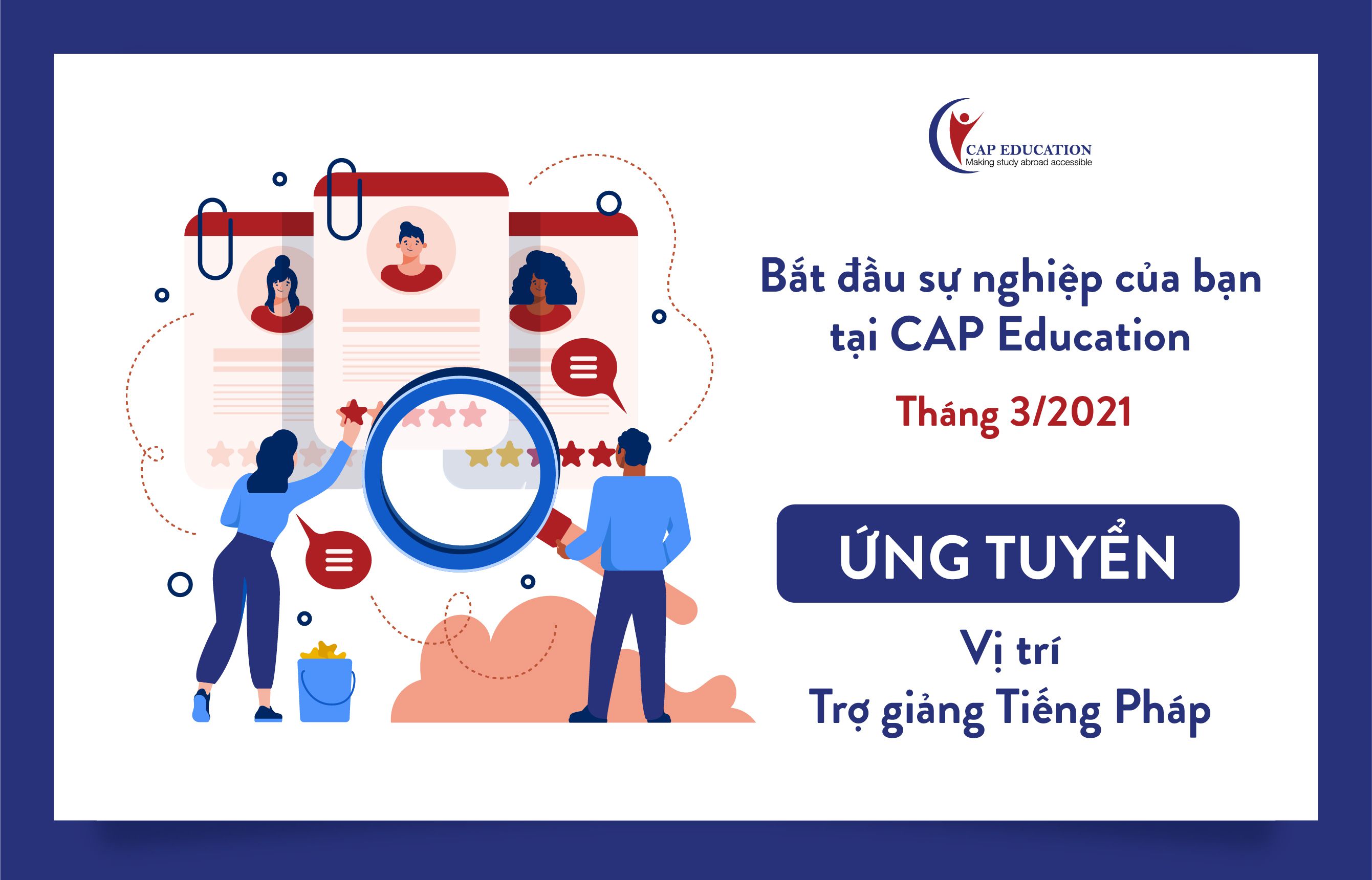 Nhân Viên Trợ Giảng Tiếng Pháp (3/2021)