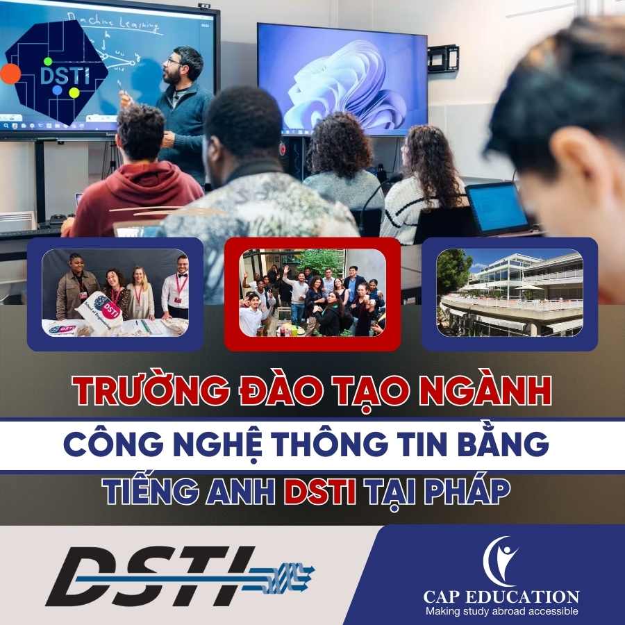 Hình ảnh minh họa Trường Đào Tạo Ngành Công Nghệ Thông Tin Bằng Tiếng Anh DSTI Tại Pháp