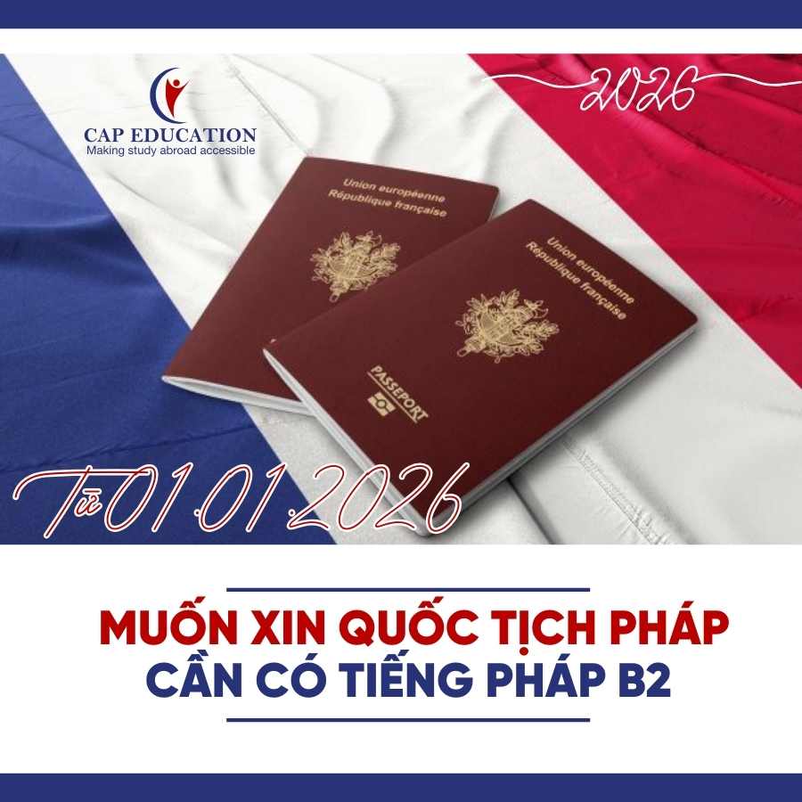 Hình ảnh Từ 01/01/2026 Muốn Xin Quốc Tịch Pháp Cần Có Tiếng Pháp B2