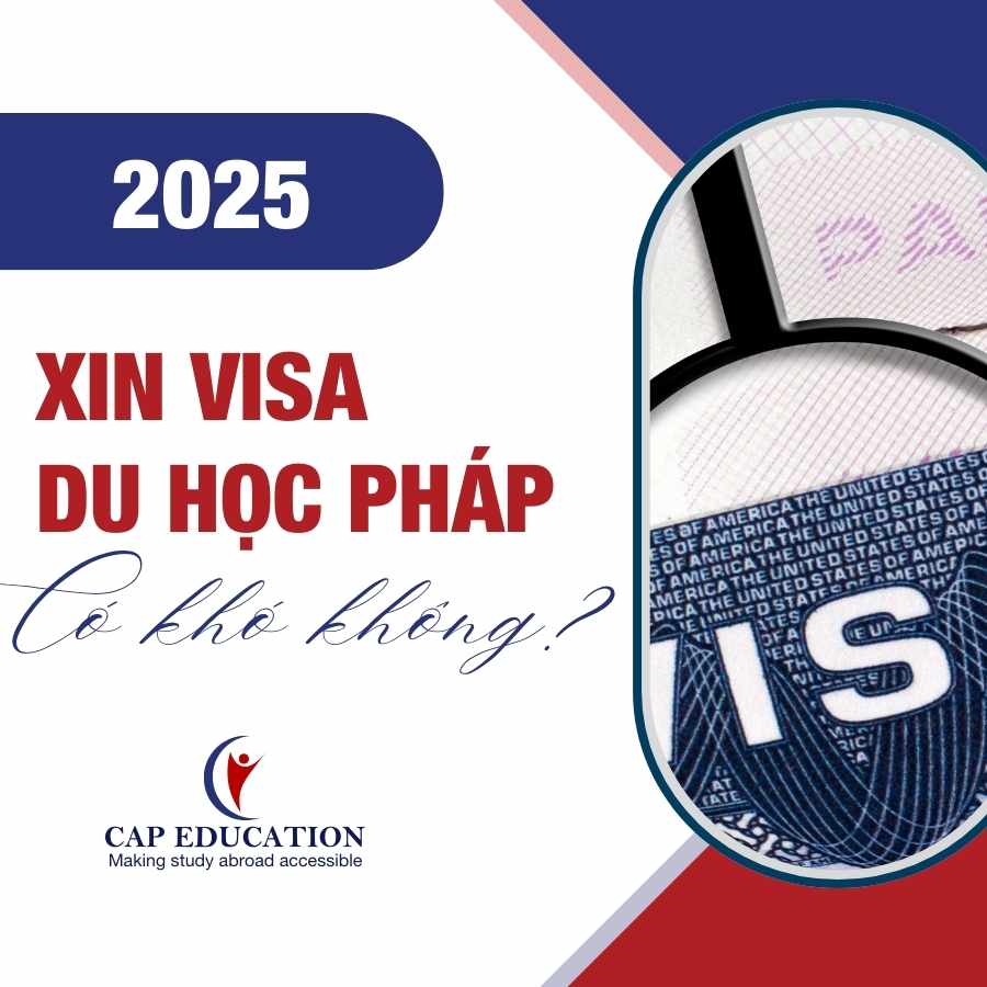 Hình ảnh minh họa Xin Visa Du Học Pháp 2025 Có Khó Không?